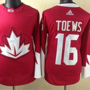 NHL Canada #16 Jonathan Toews Red Jersey