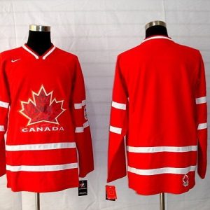 NHL Team Canada Blank Red Jersey