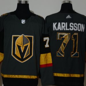 Adidas Vegas Golden Knights #71 William Karlsson Gray Jersey