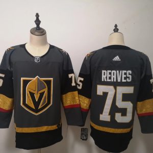 Adidas Mens Vegas Golden Knights #75 Ryan Reaves Gary Hockey Jersey