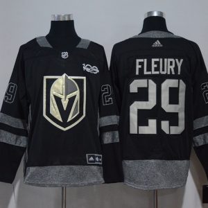 Adidas Mens Vegas Golden Knights #29 Fleury 100th Anniversary Jersey