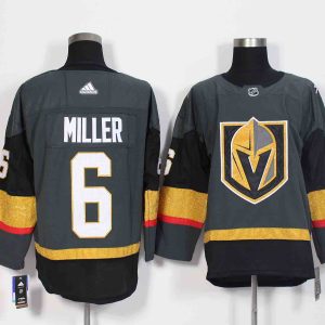 Adidas Mens Vegas Golden Knights #6 Miller Hockey Jersey