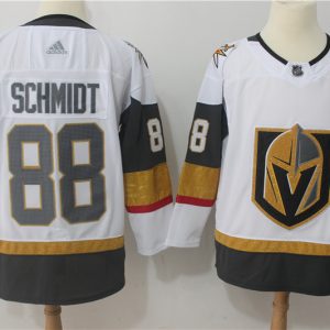 Adidas Mens Vegas Golden Knights #88 Schmidt Hockey Jersey White