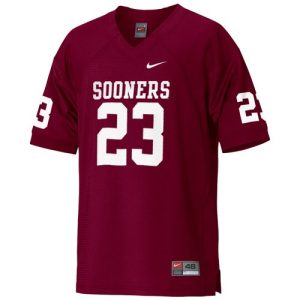 NCAA Oklahoma Sooners #23 Allen Red jersey