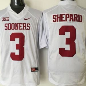 NCAA Oklahoma Sooners #3 Shepard White 2016 Jersey
