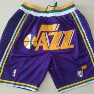 NBA Utah Jazz Purple Men's Shorts