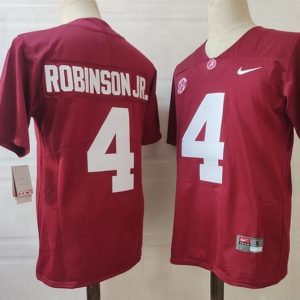 Alabama Crimson Tide #4 Red Robinson Jr jersey