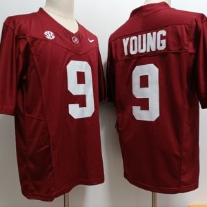Alabama Crimson Tide #9 Bryce Young  Red jersey