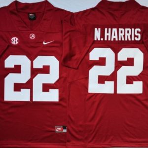 Alabama Crimson Tide Red #22 N.HARRIS jersey