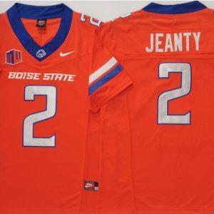 Boise_State_Broncos_Orange_#2_JEANTY_1 jersey