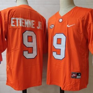Clemson Tigers #9 Etienne Jr  Orange jersey