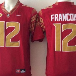 Florida State Seminoles #12 Francois Red jersey