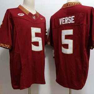 Florida State Seminoles #5 Jared Verse Red jersey