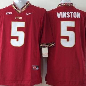 Florida State Seminoles #5 Winston Red jersey