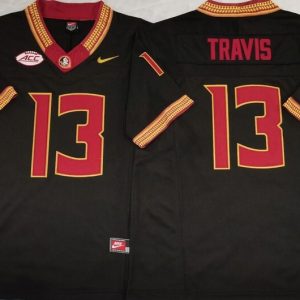 Florida State Seminoles Black #13 TRAVIS jersey