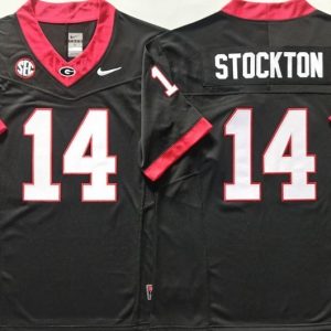 Georgia Bulldogs Black #14 STOCKTON jersey