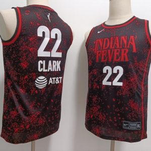 Iowa Hawkeyes Indiana Fever #22 Caitlin Clark Nike Black Rebel Edition Victory Player Jersey jersey