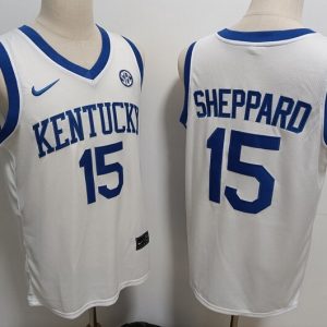 Kentucky_Wildcats_15_Reed_Sheppard_White jersey