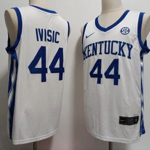 Kentucky_Wildcats_44_Zvonimir_Ivisic_White jersey