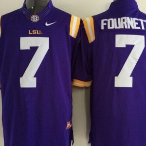 LSU Tigers #7 Fournette Purple jersey