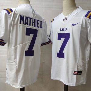 LSU Tigers #7 Mathieu White jersey