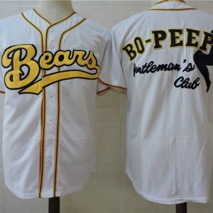 Movie Jerseys New Bad Bear model Bo-PEEP White jersey