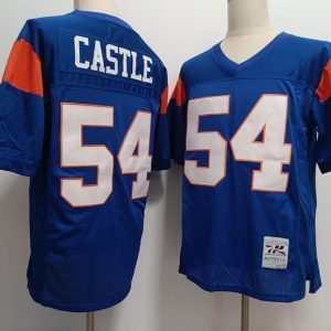 Movie Jerseys  The Blue Mountain State Movie #54 Kevin Castle Blue jersey