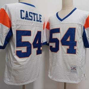 Movie Jerseys  The Blue Mountain State Movie #54 Kevin Castle White jersey