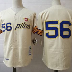 Movie Jerseys pilot #56 Beige jersey