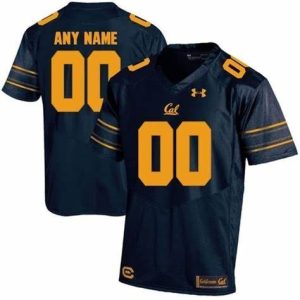 NCAA CUSTOM California Golden Bears Blue #00 jersey