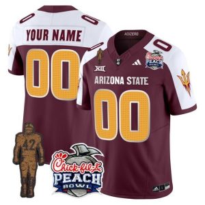 NCAA CUSTOM F.U.S.E Jerseys #00 Arizona state Red (2) jersey