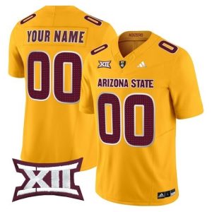 NCAA CUSTOM F.U.S.E Jerseys #00 Arizona state Yellow jersey