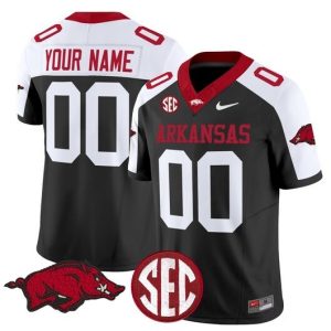 NCAA CUSTOM F.U.S.E Jerseys #00 Arkansas Black jersey