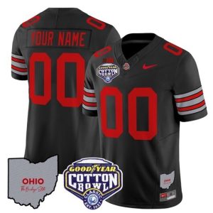NCAA CUSTOM F.U.S.E Jerseys #00 Black (12) jersey