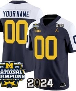 NCAA CUSTOM F.U.S.E Jerseys #00 Black 2024 jersey