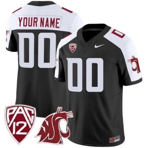 NCAA CUSTOM F.U.S.E Jerseys #00 Black (22) jersey