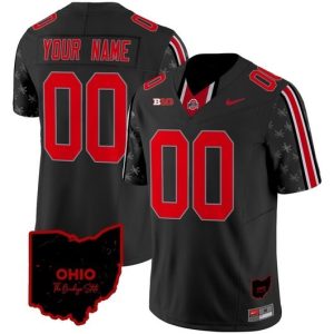 NCAA CUSTOM F.U.S.E Jerseys #00 Black (7) jersey