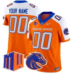 NCAA CUSTOM F.U.S.E Jerseys #00 Boise state Orange jersey