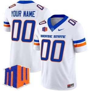 NCAA CUSTOM F.U.S.E Jerseys #00 Boise state White jersey