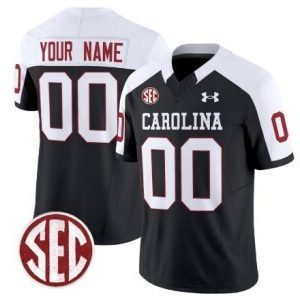 NCAA CUSTOM F.U.S.E Jerseys #00 CAROLINA Black jersey