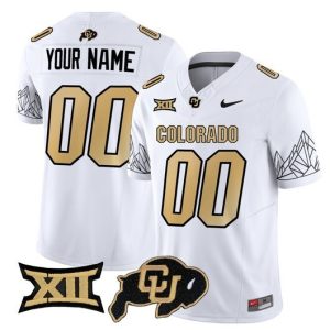 NCAA CUSTOM F.U.S.E Jerseys #00 Colorado White jersey
