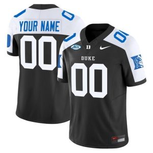 NCAA CUSTOM F.U.S.E Jerseys #00 Duke Black jersey
