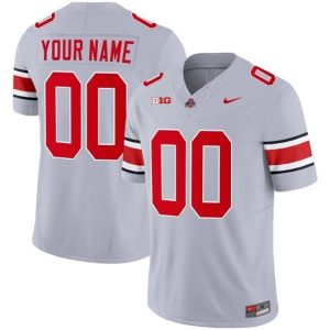 NCAA CUSTOM F.U.S.E Jerseys #00 Gray (2) jersey