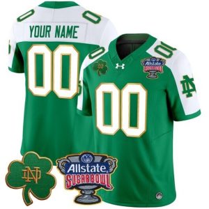 NCAA CUSTOM F.U.S.E Jerseys #00 Green (2) jersey