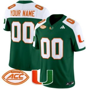 NCAA CUSTOM F.U.S.E Jerseys #00 Green (7) jersey