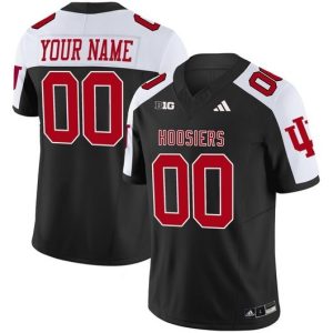 NCAA CUSTOM F.U.S.E Jerseys #00 Hoosiers Black jersey