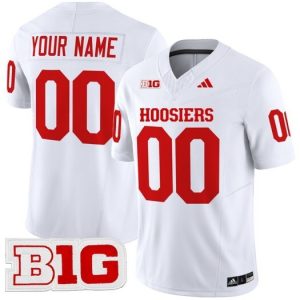NCAA CUSTOM F.U.S.E Jerseys #00 Hoosiers White jersey