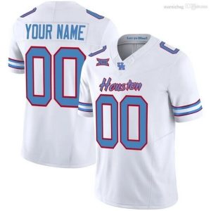 NCAA CUSTOM F.U.S.E Jerseys #00 Houston White jersey
