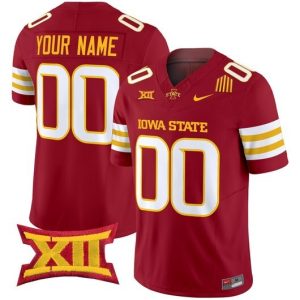 NCAA CUSTOM F.U.S.E Jerseys #00 Iowa state Red jersey