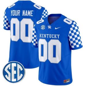 NCAA CUSTOM F.U.S.E Jerseys #00 Kentucky Blue (2) jersey